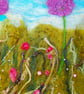 Alums  - Needle felted picture -  - Image 10