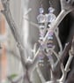 Mermaid summer long dangle earrings 