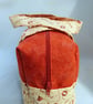 Handled zipped Box Shape Project Bag, Make Up Bag, Multi Use - Image 6