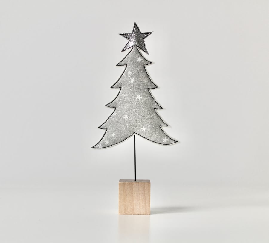 'Silver Christmas Tree' Smaller