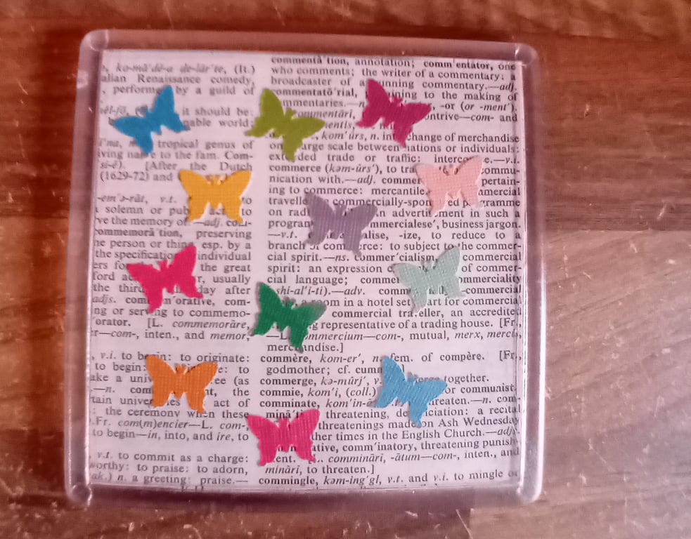 Butterfly Coaster – Perfectly Imperfect