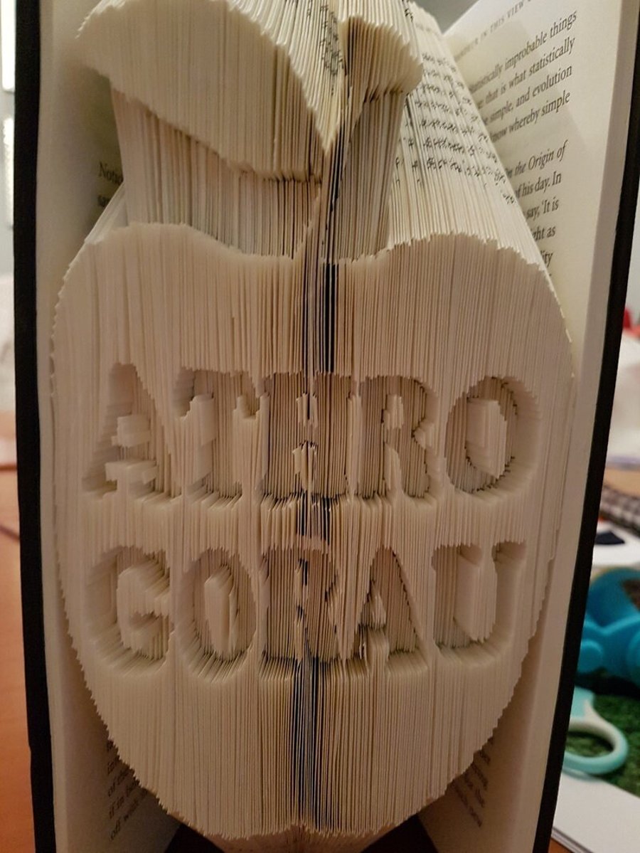 Athro Gorau Apple COMBI Book Folding Pattern - EMAILED PDF PATTERN