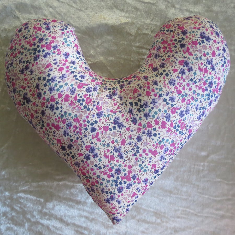 Mastectomy pillow.  Underarm  pillow.  Made from Liberty Lawn. Phoebe.