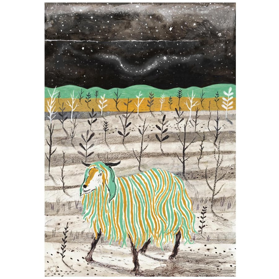 The Scapegoat A3 Print