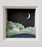 Shell Cottage Diorama, Miniature Picture, Countryside Picture - Image 7