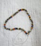 Mixed Gemstone Anklet in Summery Shades - Image 2