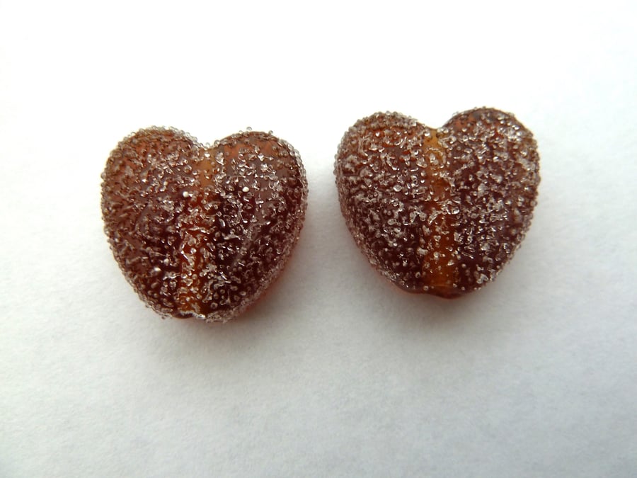 amber sugar hearts