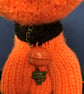 Halloween Orange and Black Cat – shelf decoration gift - Image 6