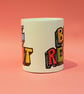 Be reyt mug, brightly coloured ceramic mug, Sheffield mug - Image 8