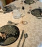 Enchanted Forest:  set of four quilted fabric Peerless Placemats