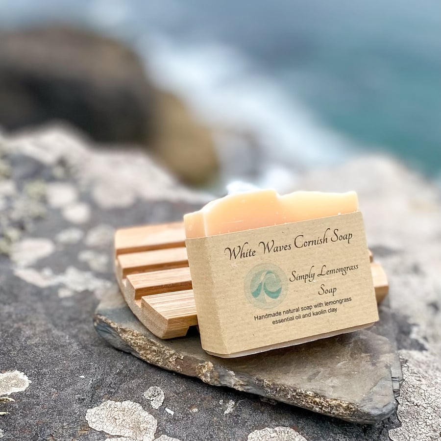 Simply Lemongrass soap - natural handmade soap