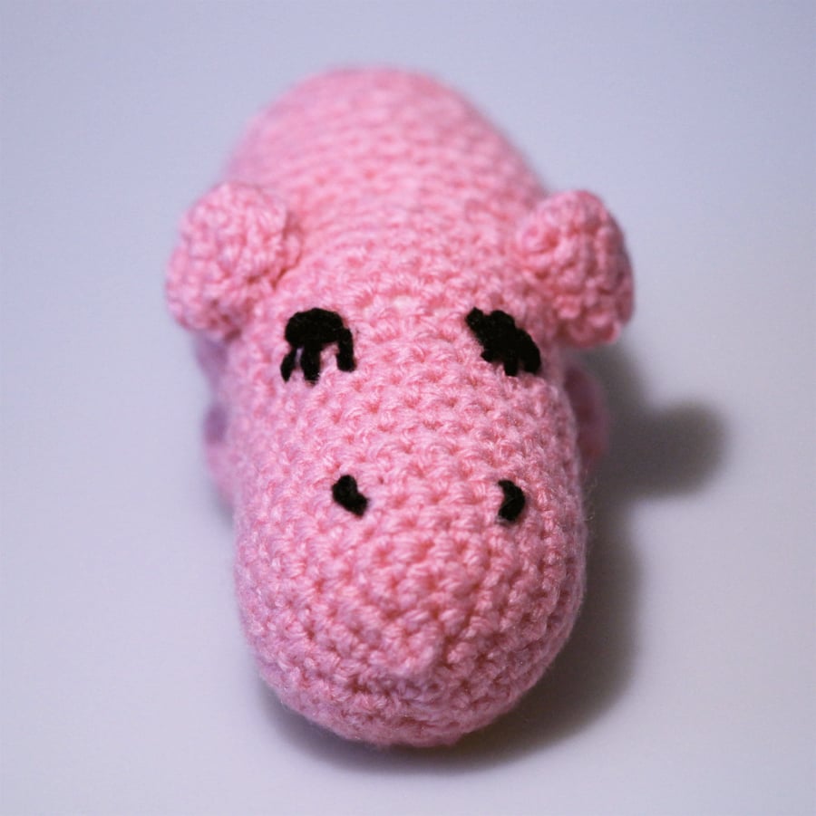 Cute Amigurumi Hippo