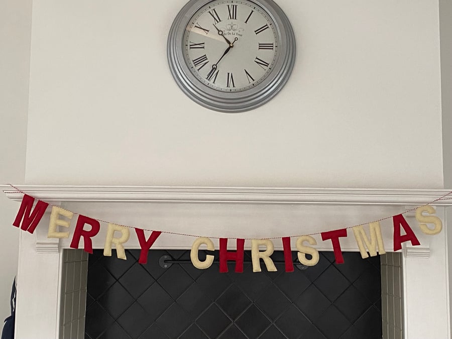  Merry Christmas Bunting (744)