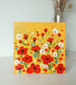 Hand Painted Poppy Meadow Jewellery Box, Red Flowers and Daisy Trinket Storage - Image 1