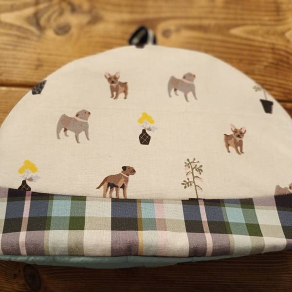 Handmade Joules Fabric, Dog Themed Tea Cosy