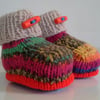 SALE ITEM Unisex Baby Booties  0-3 months