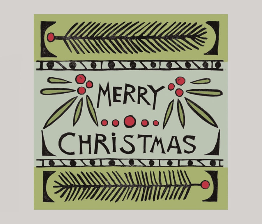 Linocut Christmas Cards 