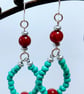 Beaded Loop Earrings - Image 4