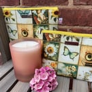 Vintage Look Nature Zip Pouch