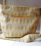 Fabric shoulder bag with machine embroidery and zip fastening - Image 2