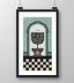 075 - Victorian Botanical Garden Conservatory Orange Tree - Cross Stitch Pattern - Image 2
