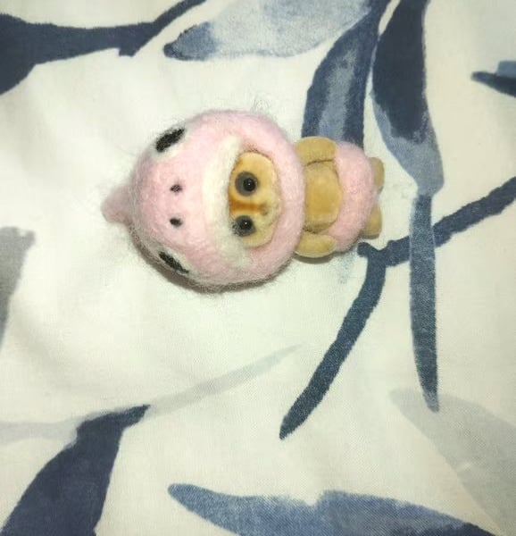 Needle felted slyvalian family outfit (DOES NOT COME WITH DOLL)