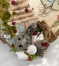 Handcrafted Coastal Christmas Tree Wooden Heart Decoration - Image 6