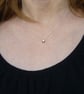 Recycled Sterling Silver Star Pendant - Domed Silver Necklace - Image 7