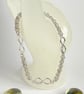 Infinity Symbol Sterling Silver Chainmaille  Bracelet - Image 2