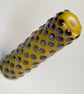 Handmade multicoloured lamp work glass focal bead - Image 1