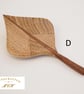 Handmade Leaf Brooch - Reclaimed Oak and Sapele Wood Jewellery - Image 5