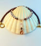 Pearl Necklace With Crystals - Handmade Gift, Bridal Jewellery, June Birthstone - Image 6