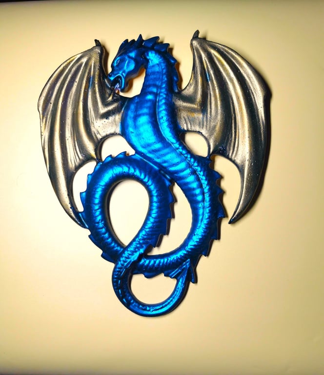Dragon,decorative Wall Hanging, Fantasy Figure Made to order, wide colour choice