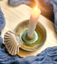 Shell Inspired Candle Stick Holder - Image 4