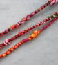 Arty Dreads for Long Hair (mainly pinks, oranges & mauves) - Image 3
