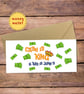 Cash is king Personalised Money Wallet Card - cash gift envelope