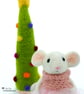 Ballerina Mouse, Isabella, needle felted by Lily Lily Handmade - Image 4