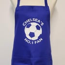 Chelsea - No.1 fan. Medium cotton apron with pocket 