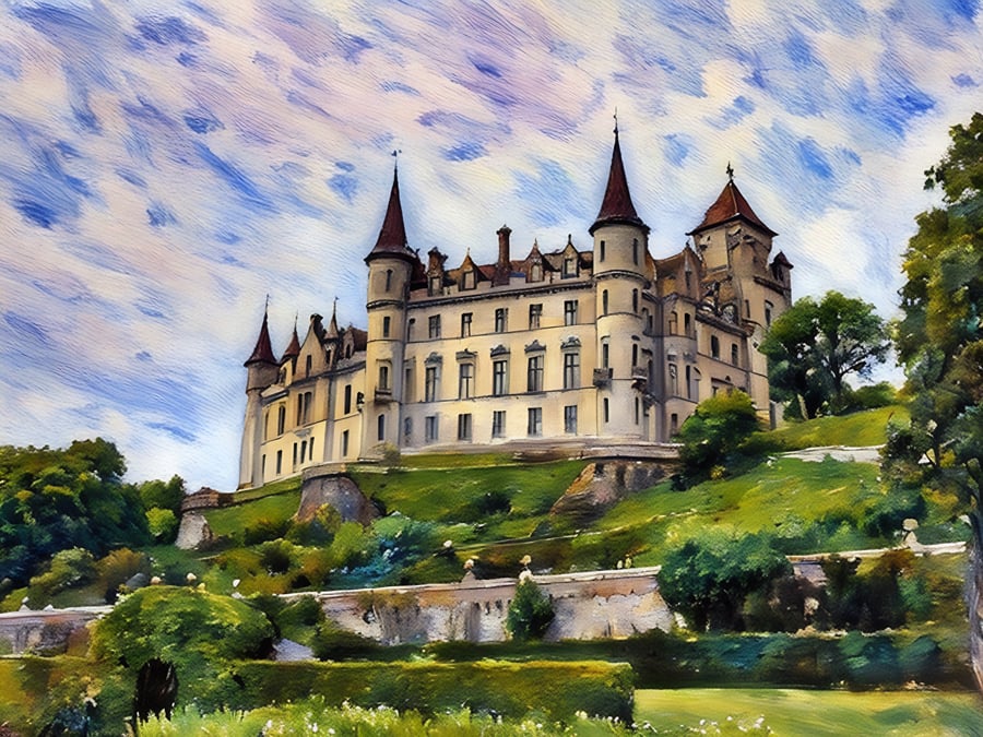 Digital Download of Picture Scottish Castle 