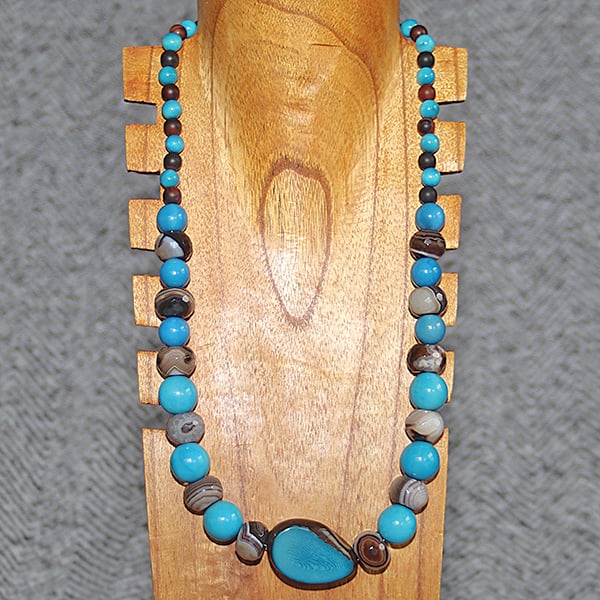 African Water Necklace.