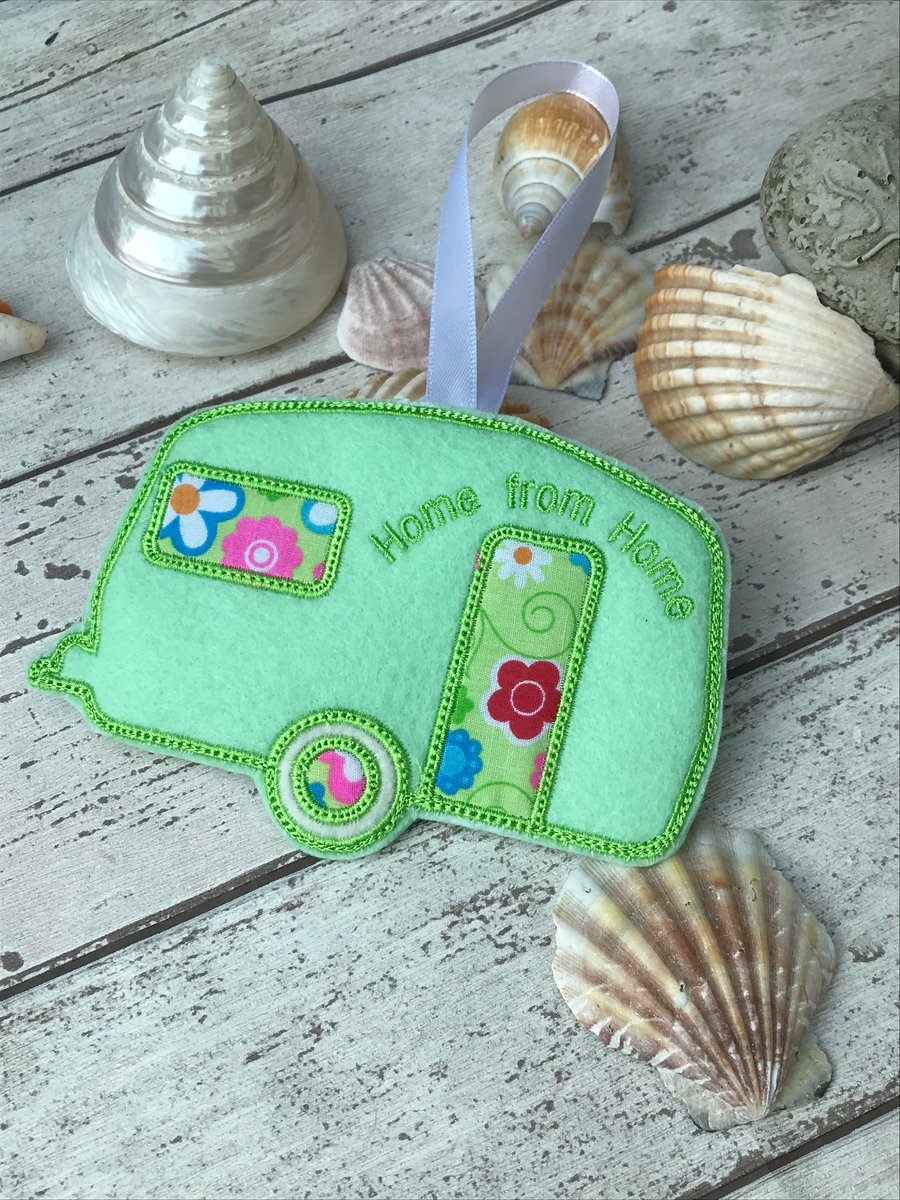 Home from Home Caravan Decor Hanging Made to order