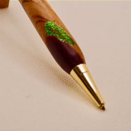 Handmade wood twist pen