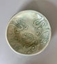 Handmade Ceramic Dragon Bowl: Pagan Altar Decor, Witch Gift, Wiccan Dish