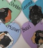 Personalised Large Hanging Decorative Heart with 2 Animals (Rabbit, Dog, etc)  - Image 4
