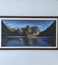 Doubtful Sound New Zealand, Original framed Lord of the rings landscape painting - Image 1