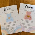 Personalised Pocket Hugs for Back to School, First Day
