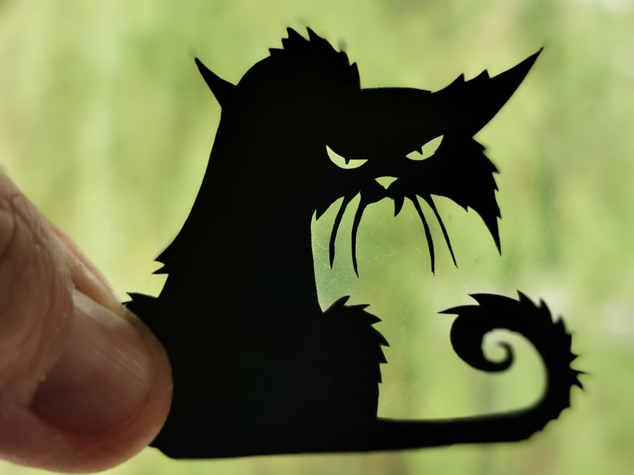 ACEO (Artist Collectors Edition Original) Miniature hand cut paper art OOAK