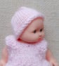 KNITTING PATTERN PDF Baby Doll in Pink - Image 4