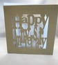 Anniversary cards, Happy Anniversary cards ,Blank cards, cutout cards, - Image 5