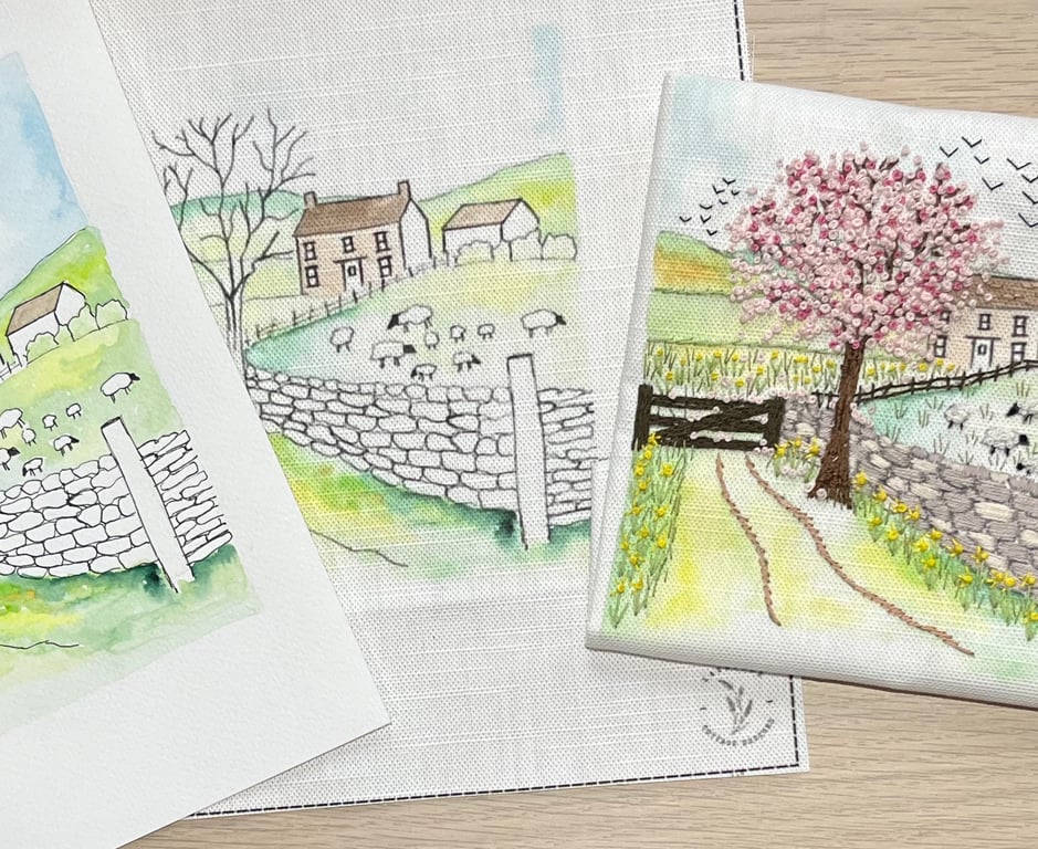 Spring in the Yorkshire Dales Panel Only